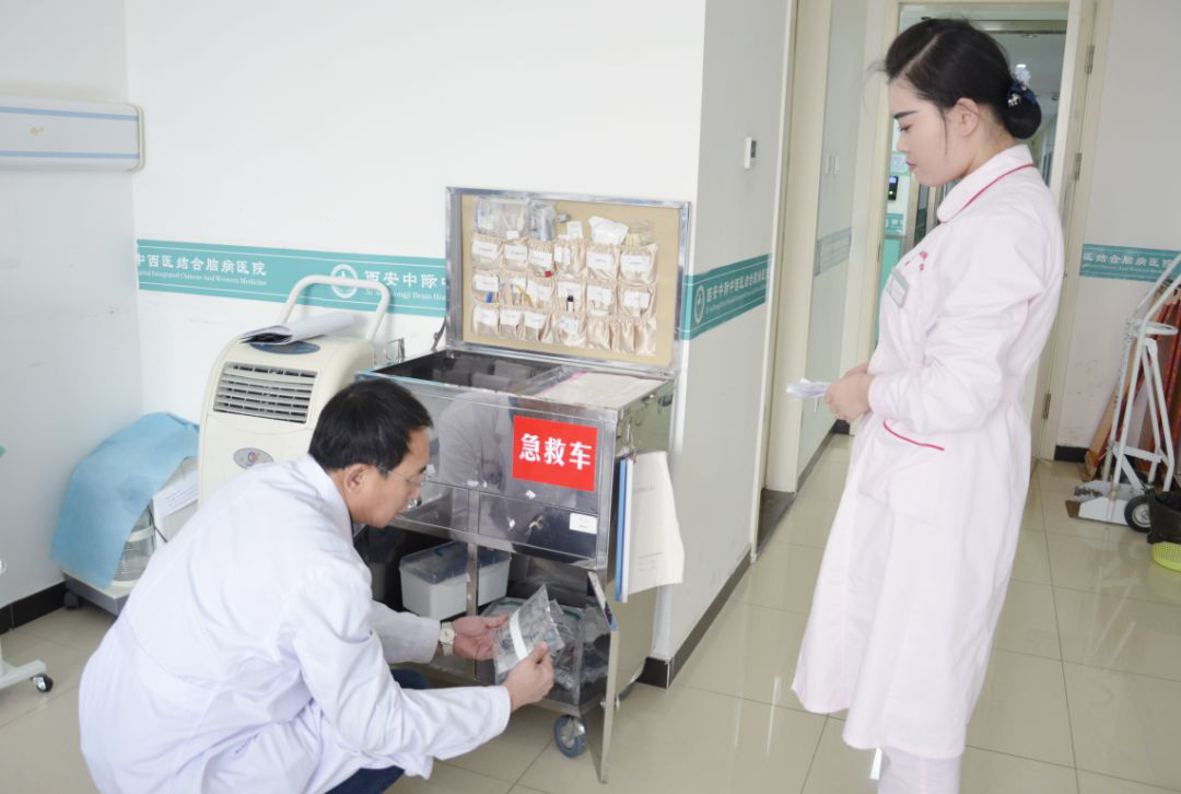 中际快讯|元旦前我院开展行政大查房 确保临床治好