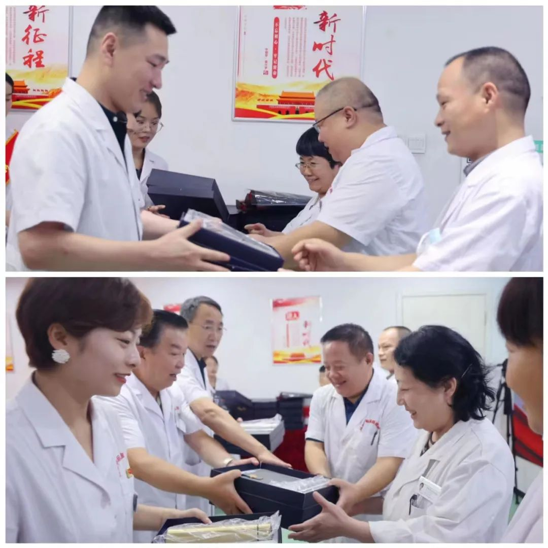 勇担健康使命，铸就时代新功—西安中际脑病医院开展第六个“中国医师节”慰问活动