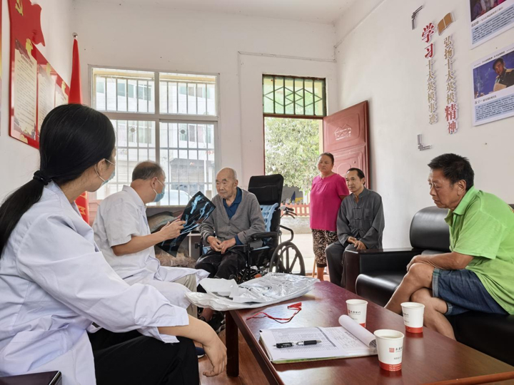 “健康乡村行，义诊暖人心”——西安中际脑病医院脑健康公益筛查活动走进汉中市城固县二里镇